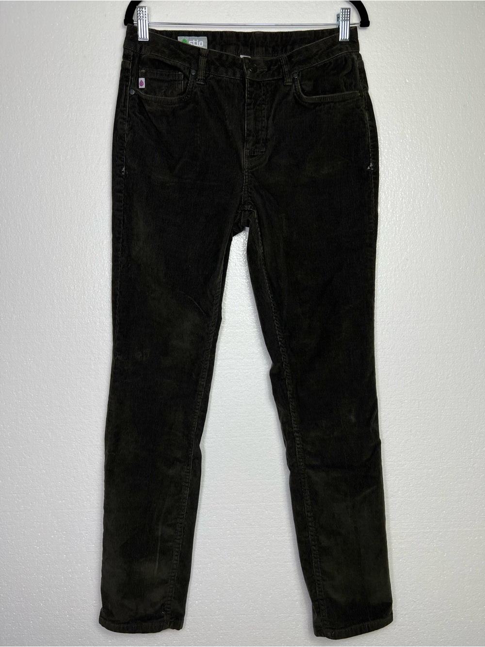 Stio dark olive green corduroy pants size 8